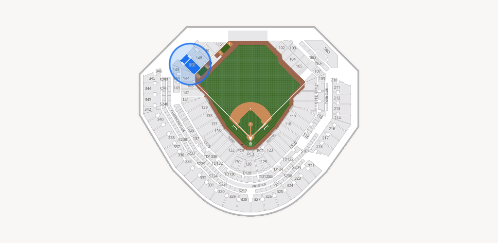 Comerica Park Seating Chart