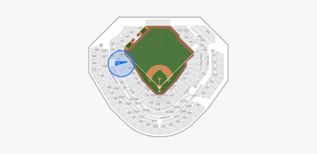 Comerica Park Seating Chart