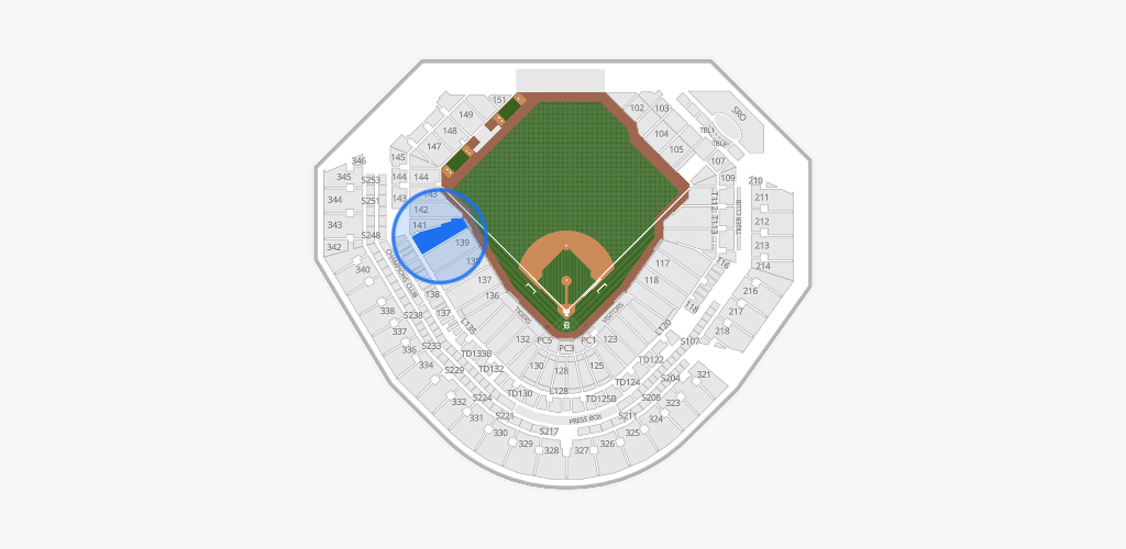Comerica Park Seating Chart