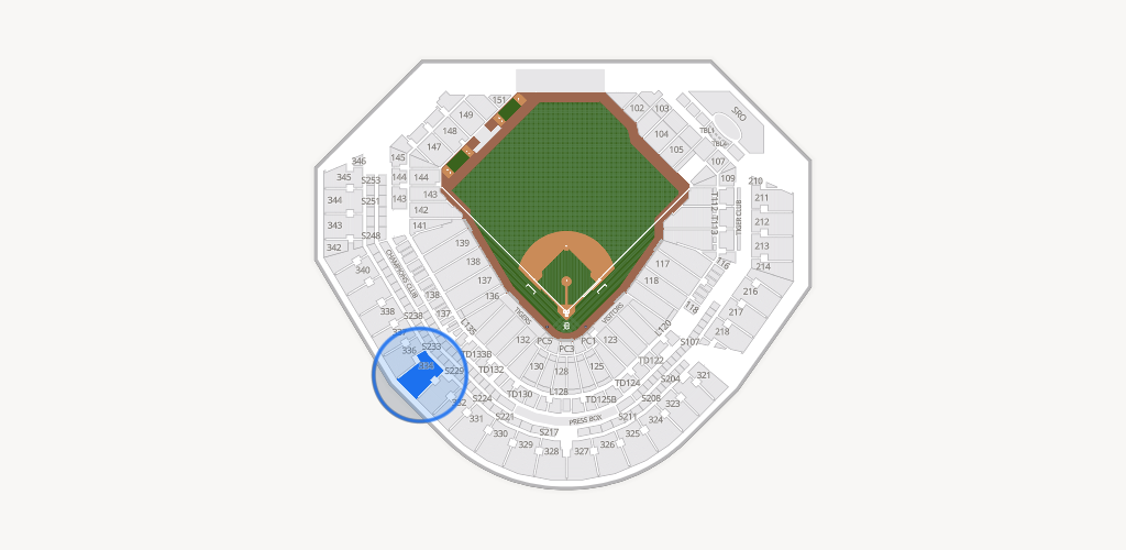 Comerica Park Seating Chart