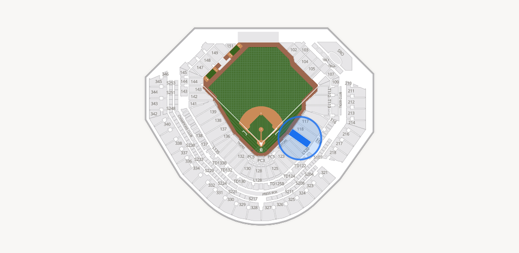 Comerica Park Seating Chart