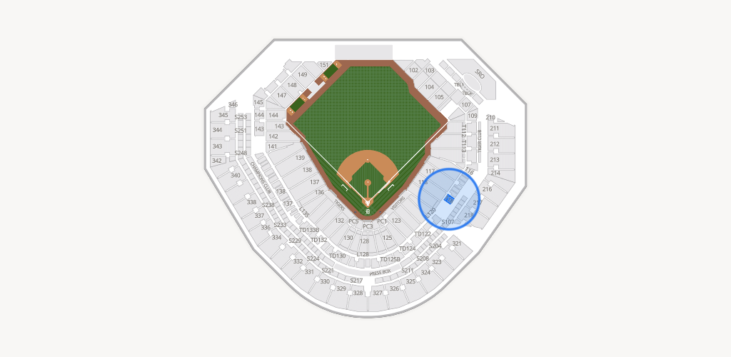Comerica Park Seating Chart