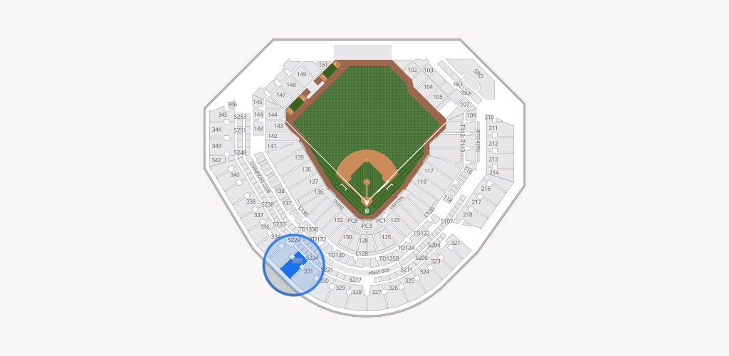 Comerica Park Seating Chart