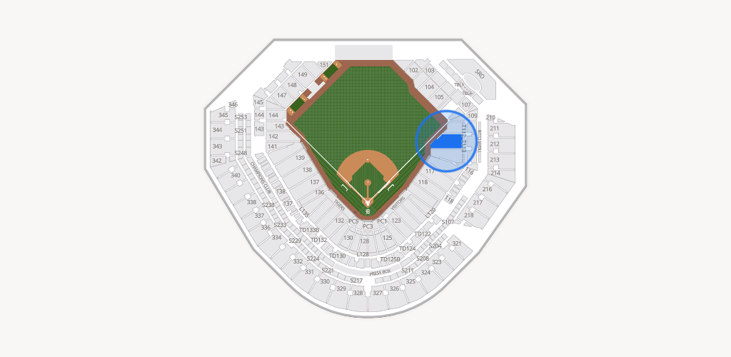 Comerica Park Seating Chart