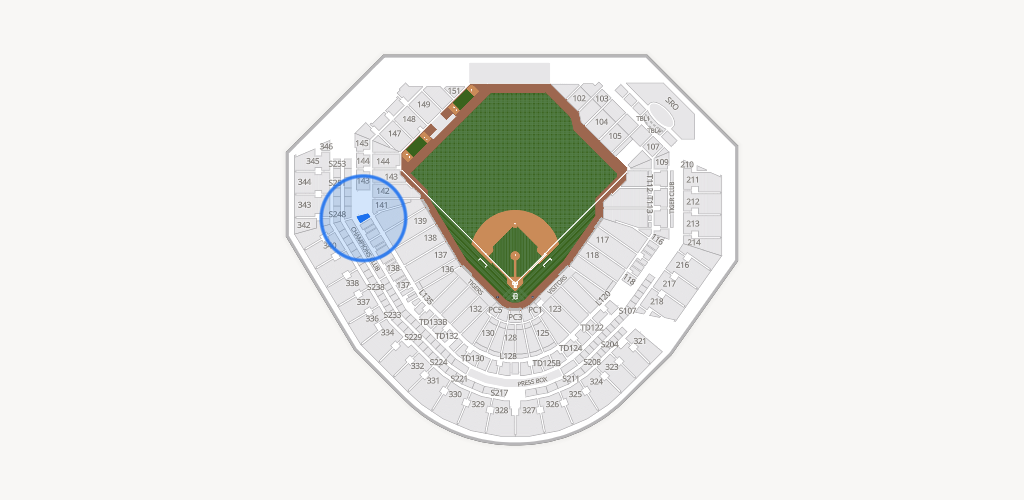 Comerica Park Seating Chart
