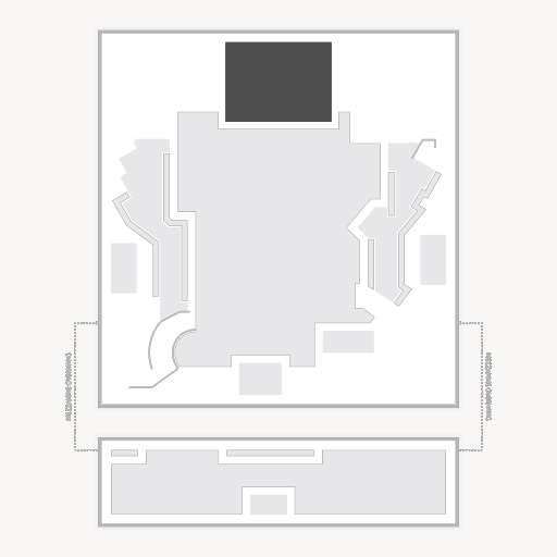 Commodore Ballroom seating chart