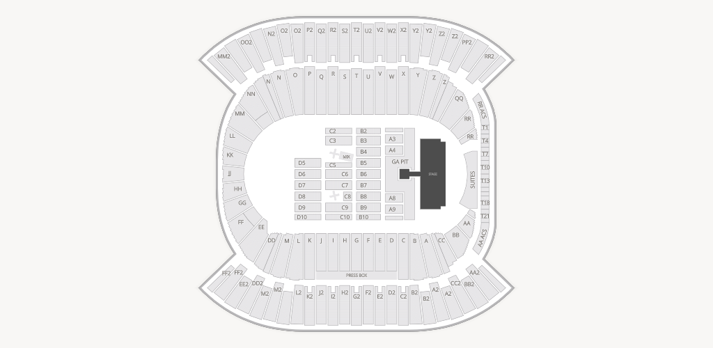 Commonwealth Stadium - Edmonton Seating Chart