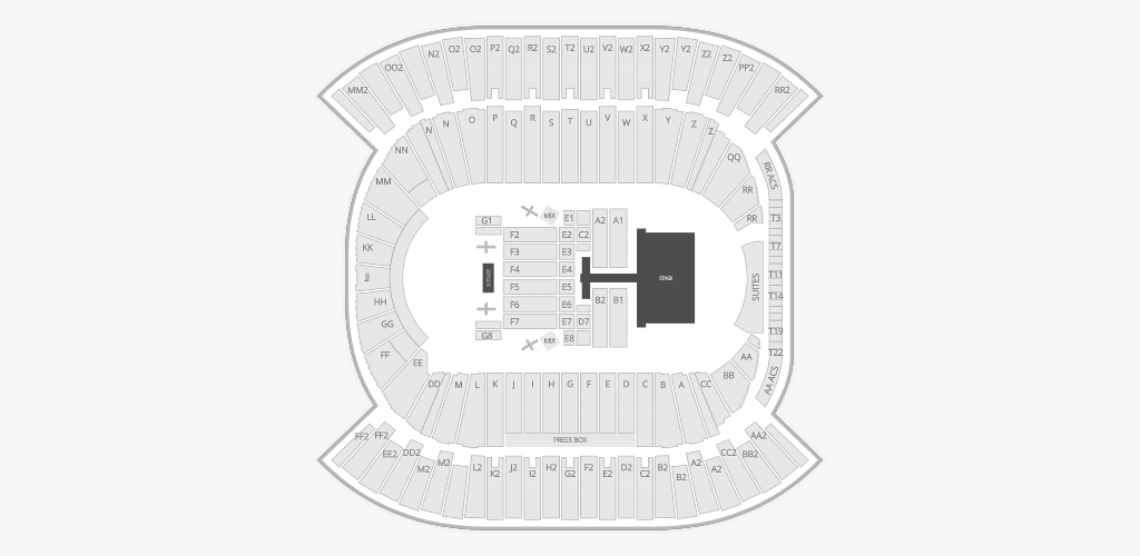 Commonwealth Stadium - Edmonton Seating Chart