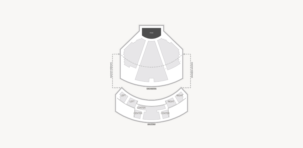 Confederation Centre of the Arts - Sobey Family Theatre Seating Chart