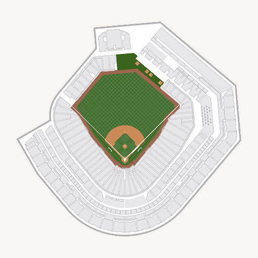 Coors Field seating chart
