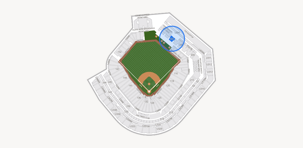 Coors Field Seating Chart