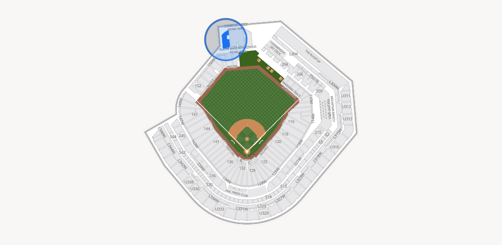 Coors Field Seating Chart