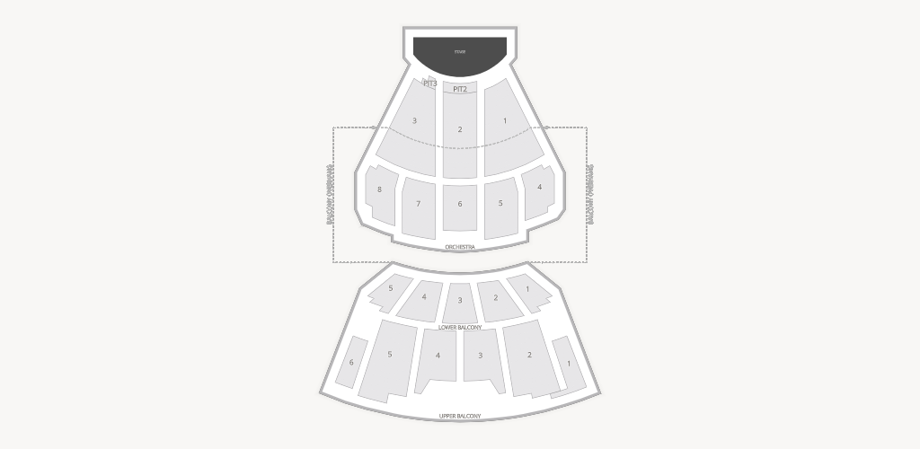 Coronado Theatre Seating Chart