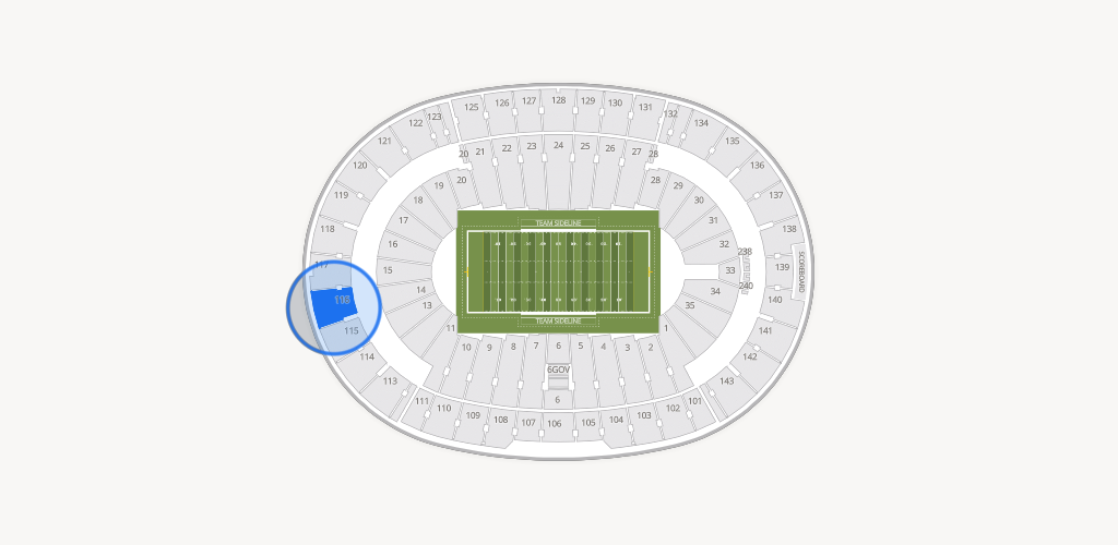 Cotton Bowl Stadium Seating Chart