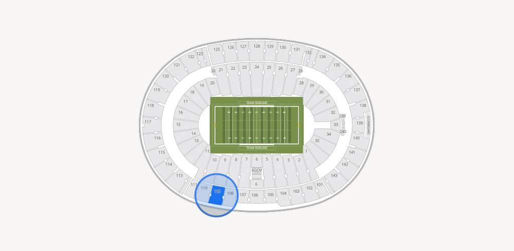 Cotton Bowl Stadium Seating Chart