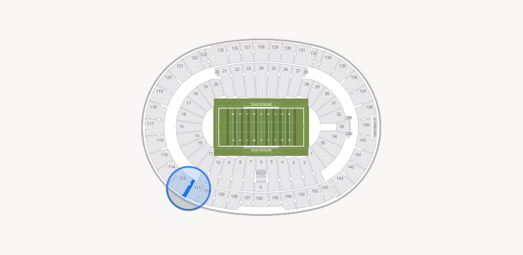 Cotton Bowl Stadium Seating Chart