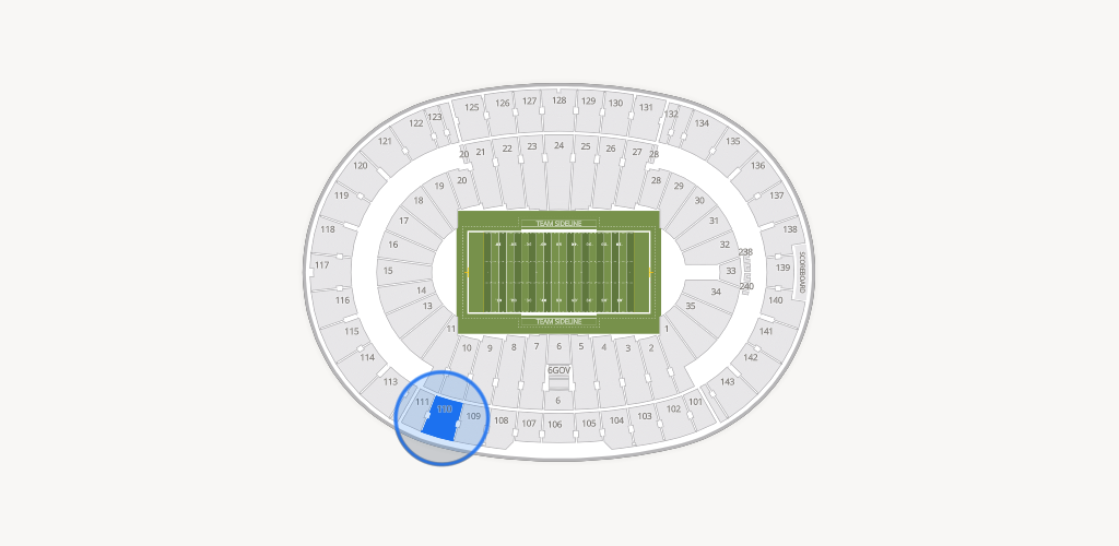 Cotton Bowl Stadium Seating Chart