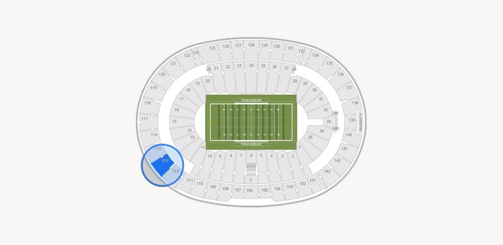Cotton Bowl Stadium Seating Chart