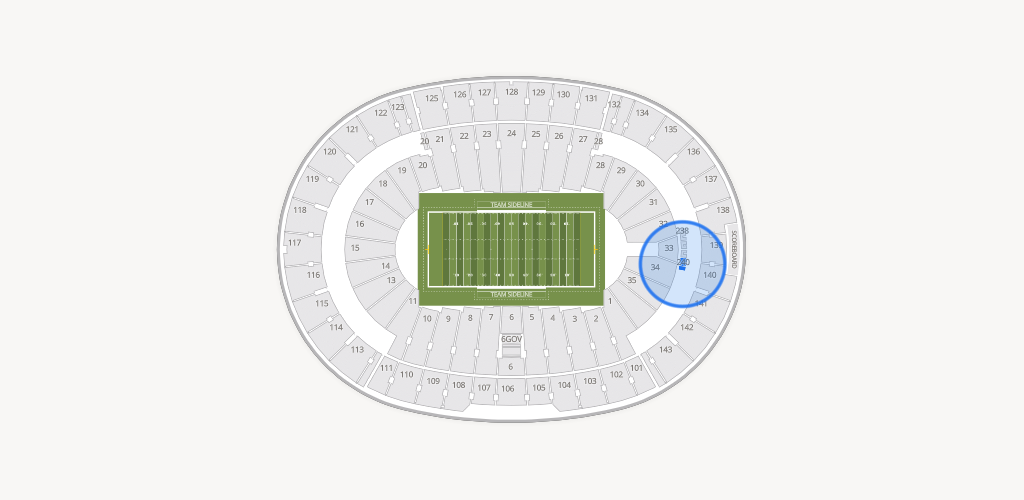 Cotton Bowl Stadium Seating Chart