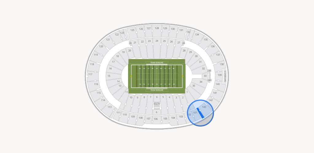 Cotton Bowl Stadium Seating Chart