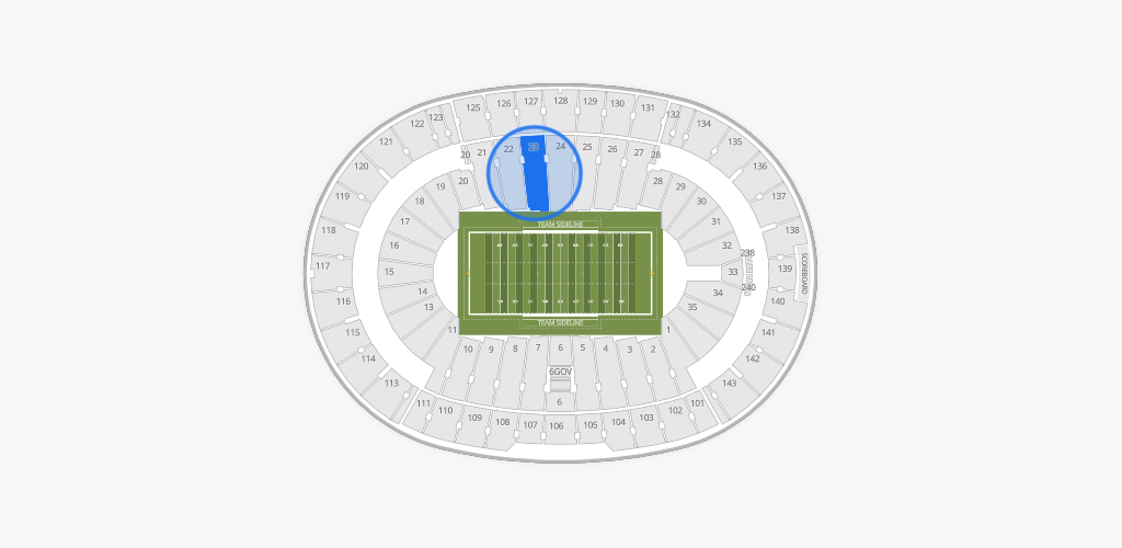 Cotton Bowl Stadium Seating Chart