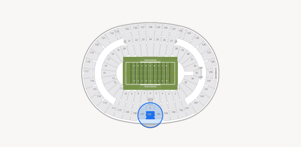 Cotton Bowl Stadium Seating Chart