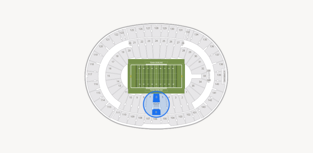 Cotton Bowl Stadium Seating Chart