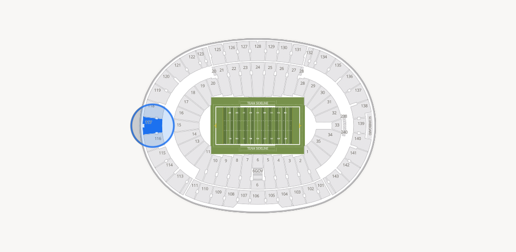 Cotton Bowl Stadium Seating Chart