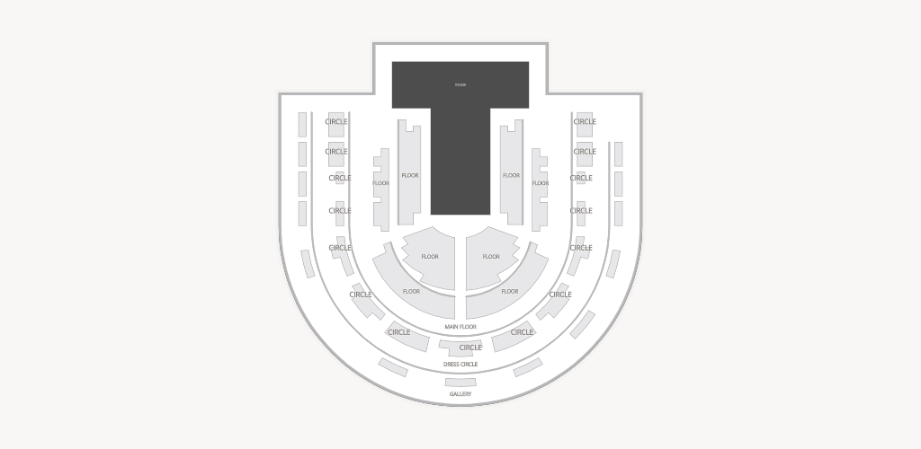 Courtyard Theater at Chicago Shakespeare Seating Chart