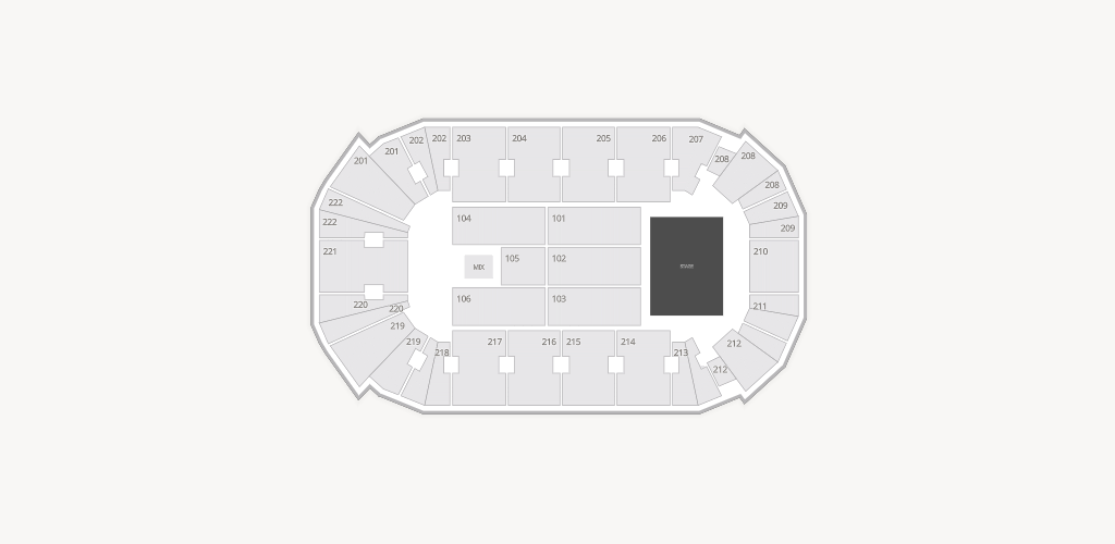 Covelli Centre Seating Chart