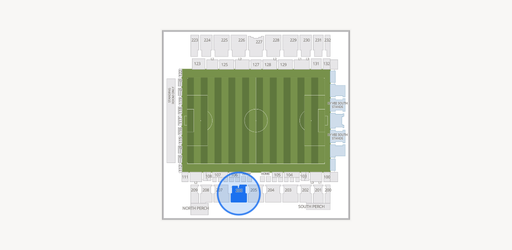 CPKC Stadium Seating Chart