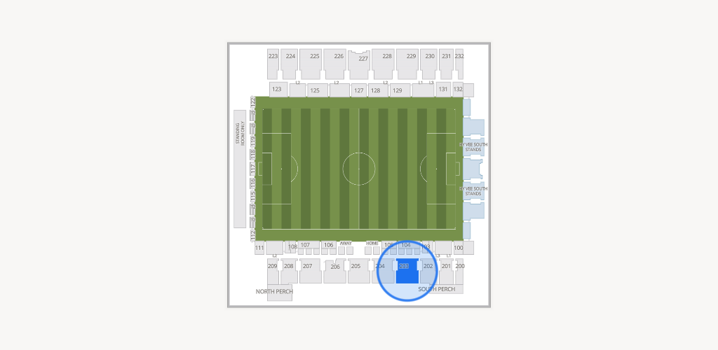 CPKC Stadium Seating Chart