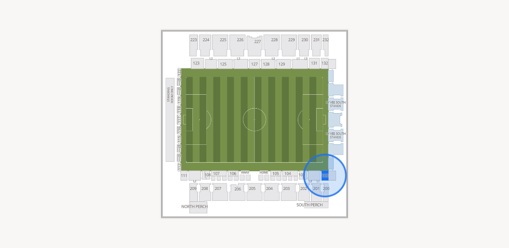 CPKC Stadium Seating Chart
