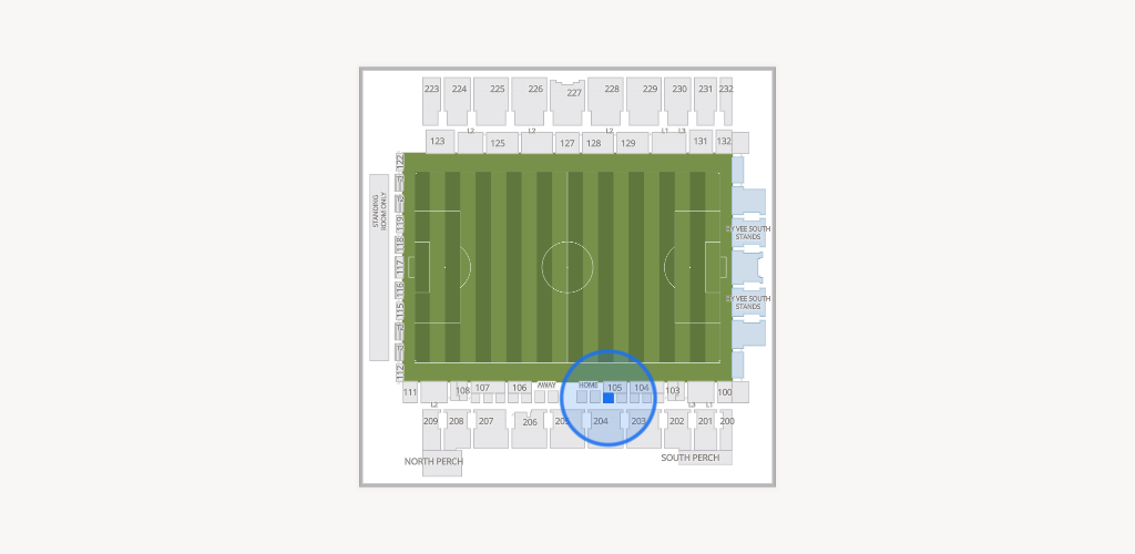 CPKC Stadium Seating Chart