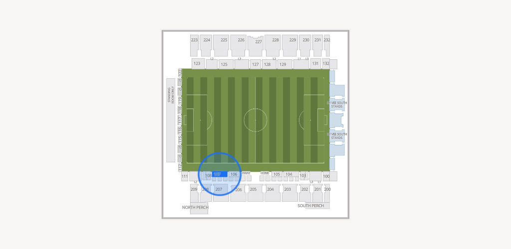 CPKC Stadium Seating Chart