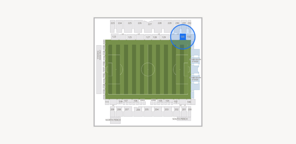 CPKC Stadium Seating Chart