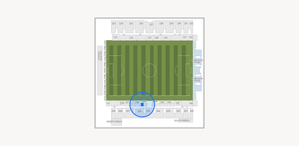 CPKC Stadium Seating Chart