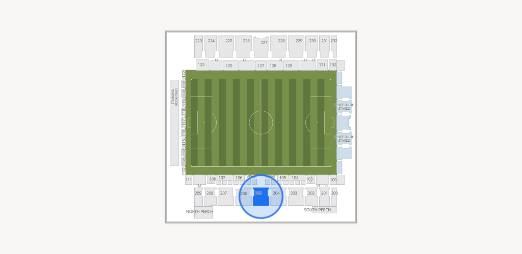 CPKC Stadium Seating Chart