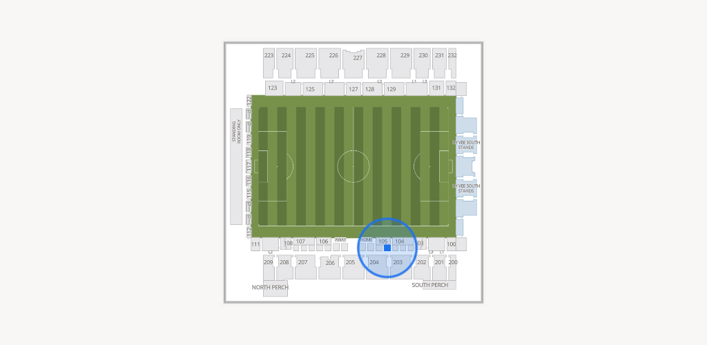 CPKC Stadium Seating Chart