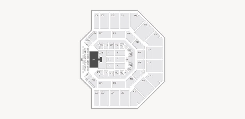 Credit One Stadium Seating Chart