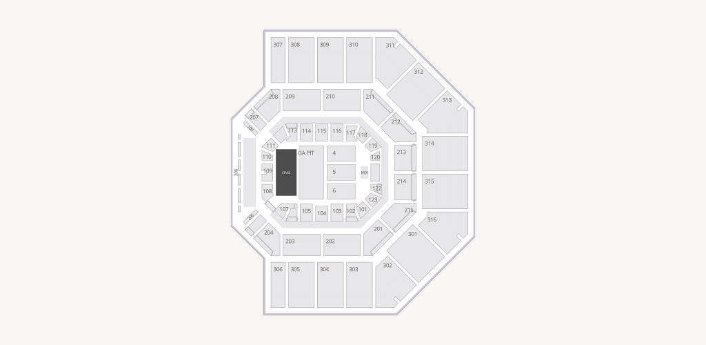 Credit One Stadium Seating Chart