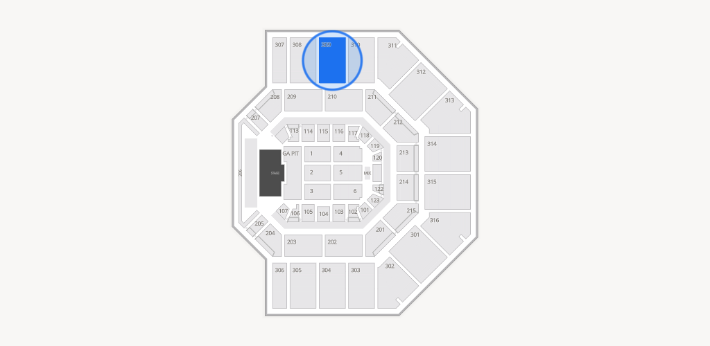 Credit One Stadium Seating Chart