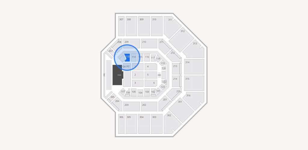Credit One Stadium Seating Chart