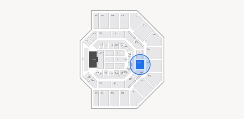 Credit One Stadium Seating Chart
