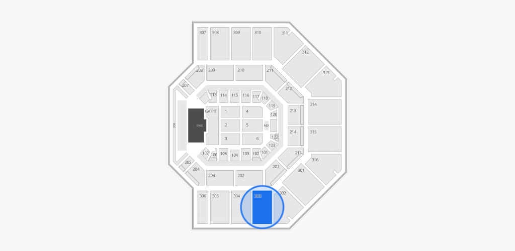 Credit One Stadium Seating Chart