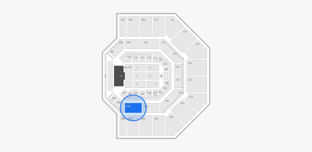 Credit One Stadium Seating Chart