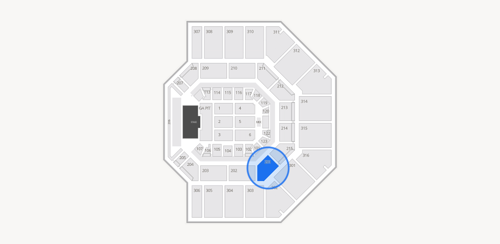Credit One Stadium Seating Chart