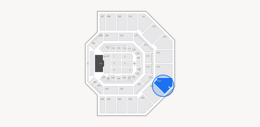 Credit One Stadium Seating Chart