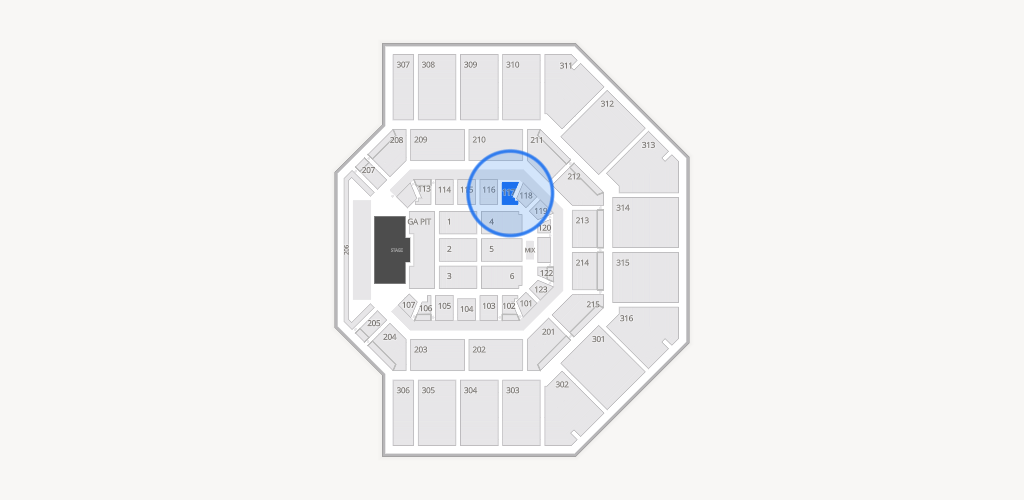 Credit One Stadium Seating Chart