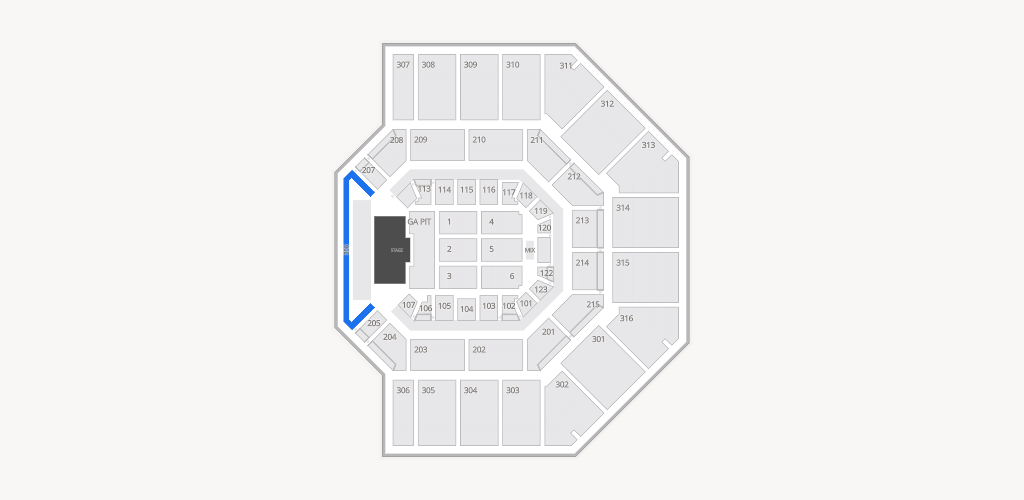 Credit One Stadium Seating Chart